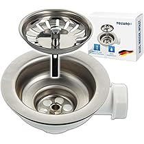 Tappo Lavello Con Filtro A Cestello - 100mm, Acciaio Inox - Foto 5