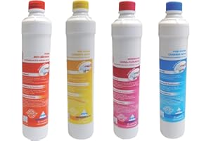 AQUAWATER - 105740 - Filtration Water of Beverage - Aqua Ultrapur Refills Kit - Sistema di filtrazione ultra sotto lavello