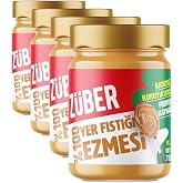 Z&uuml;ber%100 Fıstık Ezmesi 315 Gr (4 paketi)