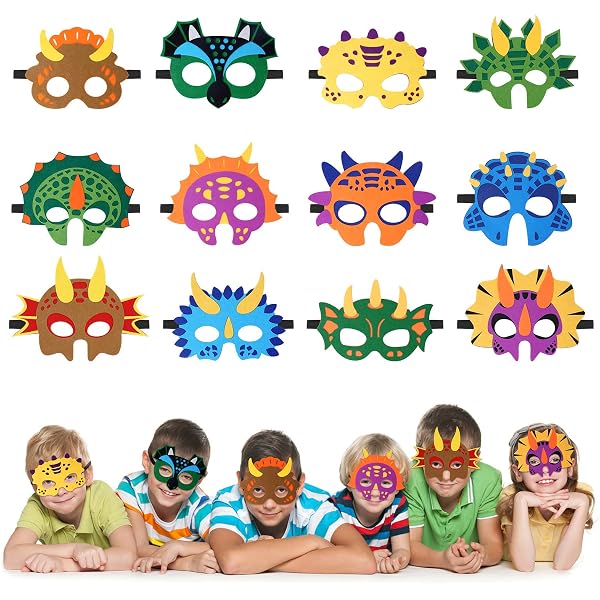 Lot De 28 Masques De Super-héros En Feutre Pour Enfants - Élastique Réglable - Pour Anniversaire, Halloween, Cosplay