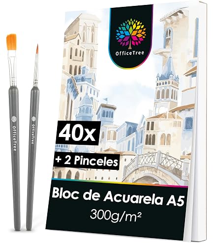 50 Hojas De Papel De Acuarela 300 G/m² – Postales En Blanco De 10x15 Cm, Libre De ácidos, Perfectas Para Artistas Y Manualidades
