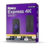 Roku Express 4K | HD/4K/HDR Streaming Media Player, Black