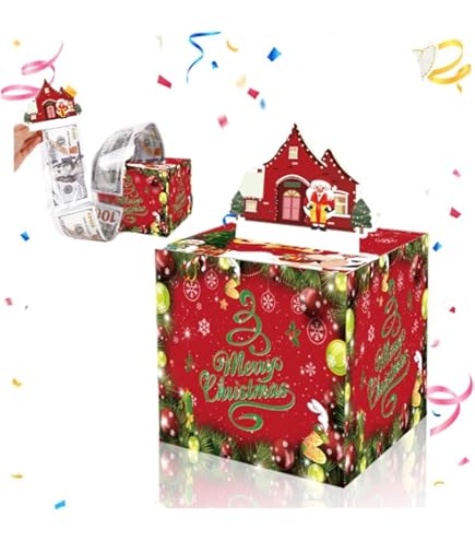 DAJISI Verjaardagsspaarpot Cash Gift Pull, Geld Geschenkdoos