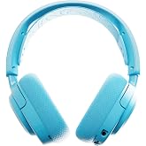 SteelSeries Arctis Nova 3P Wireless Aqua Gaming Headset - Control via Mobile App - 40 Hours Battery Life PS5, PS4, PC, Switch