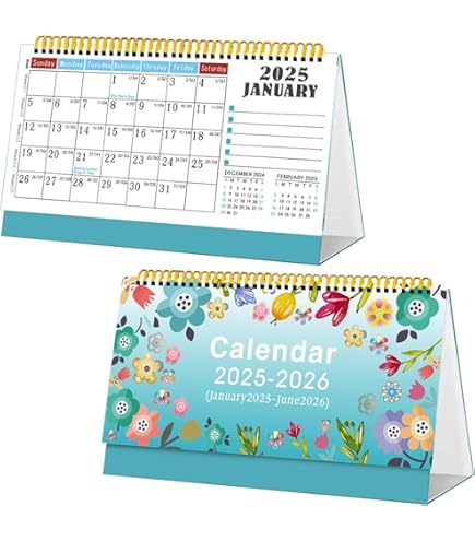 Vertikaler Schreibtisch Kalender Kraftpapier - DIY Monatskalender 21x14,8cm, 13 Blatt Blanko