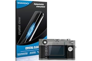 SWIDO Panzer Schutz Folie kompatibel mit Leica M-E (Typ 240), Displayschutzfolie, Panzerglas Folie, Ultra-Klar, 2 Stück, Made in Germany