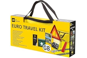AA Car Essentials Euro Travel Kit Legal Motoring Pack France Germany