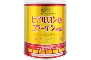 FINE JAPAN Premium Marine Collagen Powder with Hyaluronic Acid, CoQ10 & Elastin - Non-GMO - for Skin, Hair, Joints & Bones Support (196g/6.9oz x Approx. 28-Days Course)