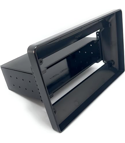 Cornice Autoradio 2 DIN Con Vano Per Seat Altea, Altea XL E Toledo (dal 2004) – Colore Nero