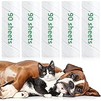 Ricariche Per Rullo Levapelucchi - 6 Pezzi, 360 Fogli Adesivi, Larghe 16 Cm - Per Peli Animali, Polvere - Foto 6