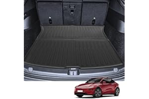 ASZSK Nouvelle mise à niveau de la tapis de coffre pour Tesla Model Y, protection de coffre pour Model Y (5 places) 2025 Juniper, tapis de coffre en matériau TPE, antidérapant imperméable et pliable