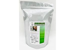 MGI DEVELOPPEMENT Écailles de Coquilles d’Huîtres – Aliment Minéral pour Volailles – Source de Calcium Naturel – Poules, Cailles, Pintades –Fabriqué et conditionné en France (900 grammes)