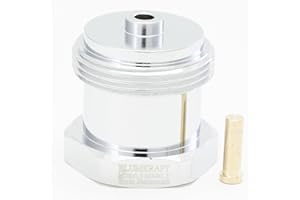 BLUMKRAFT Adaptateur métal Compatible avec radiateurs FRATELLI PETTINAROLI M28 x1.5 vers M30 x 1.5 pour Thermostat/tête thermostatique M30x1.5 mâle