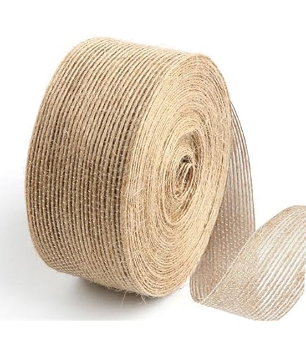 Nutabevr Jute lint, 30 cm x 10 m, milieuvriendelijk, voor doe-het-zelf