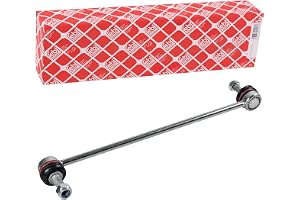 febi bilstein 19379 Stabilisator Link met borgmoeren, pak van één, zilver