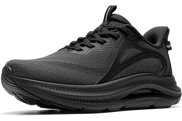 ALLSWIFIT Sportskor för kvinnor, vardag, sneakers | Slip-on, handsfri, andas, halkfri, dämpning, jogging, fitness, träning, promenader, tennis, trendig, fritid