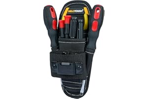 MELOTOUGH Piccola custodia per attrezzi con clip da cintura, piccola tasca portautensili, organizer per attrezzi da lavoro e porta coltelli