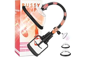 Kutocesy Pezón Vagina Bombas Hembra Succionador Estimulador Coño Agrandador De Pecho Masturbación Juguetes Juguetes Sexuales Para Mujeres Solo (Vaginal Pump)