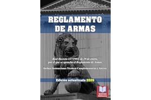 REGLAMENTO DE ARMAS. Real Decreto 137/1993, de 29 de enero, por el que se aprueba el Reglamento de Armas. Incluye Instrucciones Técnicas Complementarias y Anexos.: Legislación española actualizada.