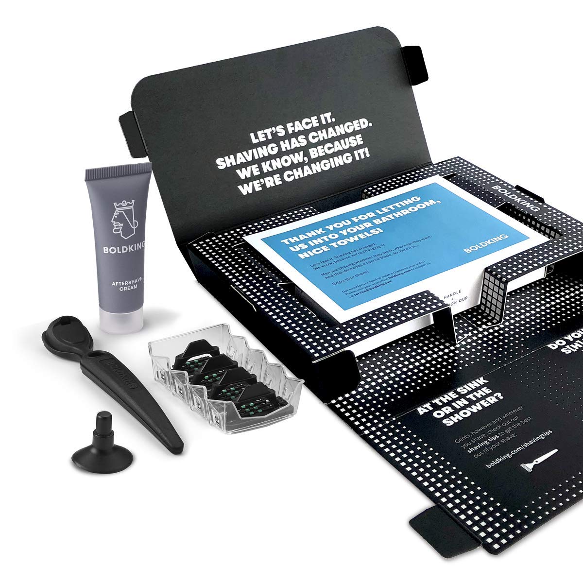 Boldking - The Kit - Set di Rasatura per Uomo - Pelle Normale - 4 pezzi - immagine 3