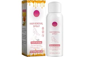 ORGRUL Belle Body Haarentfernung Schaum, Bienenwachs Haarentfernungsspray, Haarentfernung Spray, Enthaarungsschaum Hair Removal Spray, Haarentfernungsschaum Belle Body, Haarentfernung Belle Body Schaum (1PC)