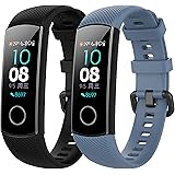 SenMore Kompatibel Für Honor Band 5 Honor Band 4 Armband, Sport Silikon Armband Smartwatch Ersatzbänder für Honor Band 4 Hono