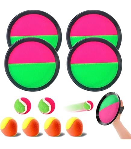 Gioco Freccette Appiccicose Bersaglio Per Freccette Per Bambini - 66 Cm, Con 6 Palline E Freccette, Pieghevole Bersaglio Palline Appiccicose