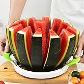 Extra Large Watermelon Slicer Cutter Comfort Silicone Handle