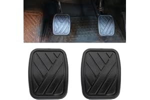 Nonuin Pedalbelag Kupplungs Bremspedal für Suzuki Swift Vitara Samurai Esteem SX4 Aerio X90 Sidekick Geo Metro Tracker 49751-58J00, 2 Stücke
