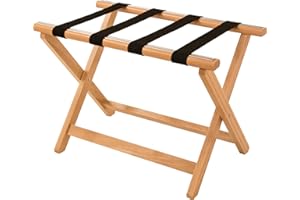 Corby York Wooden Luggage Rack - Light Wood