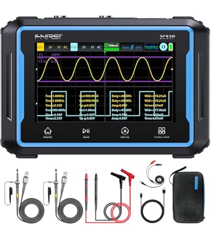 HDS120 OWON - Osciloscopio de mano | LCD 2,8; Ch: 1; 5Msps; HDS100