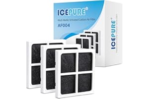 ICEPURE AF004 Refrigerator Air Filter Replacement for LG LT120F, Kenmore Elite 469918, 9918, ADQ73214402, ADQ73214404, ADQ73334008