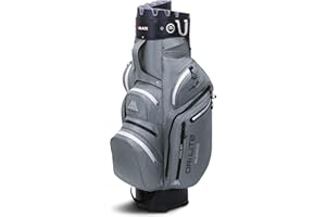 Big Max Dri Lite Silencio 2 - Bolsa para palos de golf (impermeable), color gris