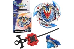 Lotvic Bey Burst Turbo Blade Set, Metal Fusion Kampfkreisel mit Launcher, Bey Kampfkreisel, Beyblade Burst Starter Set, Bey Arena Blade Burst Turbo Set, Geschenk für Kinder ab 6 Jahren