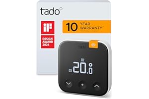 tado° Wireless Temperature Sensor X – Add-on Product for Smart Radiator Thermostats X, for Optimum Heater Control, Save Energy and Costs, Easy DIY Installation