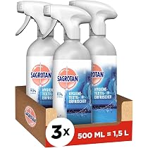 Sagrotan Hygiene-Spray (Aerosol) Desinfektionsspray (für Textilien und Oberflächen im Haushalt, Sprühflasche im praktischen Vorteilspack) 2 x 400 ml Sagrotan Hygiene-Spray (Aerosol) Desinfektionsspray (für Textilien und Oberflächen im Haushalt, Sprühflasche im praktischen Vorteilspack) 2 x 400 ml