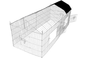 TMZ ® 1.8m Pet Rabbit Run Play Pen Guinea Pig Playpen Chicken Puppy Cage Hutch