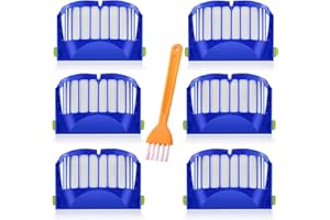 APZOVO 6Pcs HEPA Filtro para iRobot Roomba 600 604 605 606 610 612 614 615 616 620 621 626 627 630 631 632 639 640 650 651 660 669 670 671 672 675 676 680 681 685 687 689 690 691 692 694 696 697 698