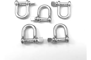 FP INOX Manille Droite 3mm Libre (Lot 5 Pièces) INOX A4 - INOX 316