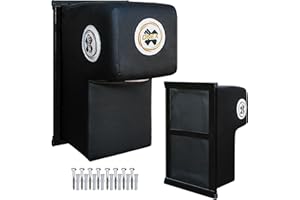 ONEX Uppercut Seat Punch Bag – Wall Mount Boxing Bag for Hooks, Body Shots & Combo Training – Heavy Duty MMA, Muay Thai, Kickboxing & Karate Training Target – Home Gym Equipment