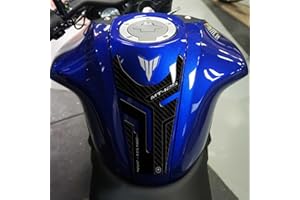 labelbike - Naklejka na Zbiornik paliwa 3D z żywicy Dekoracja i Ochrona Zbiornika Motocykla Kompatybilna z Yamaha Mt-125 2020-2025