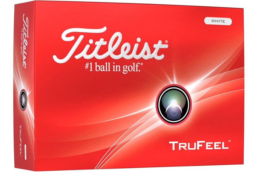 Titleist TruFeel Golf Ball, Pack of 12 Balls