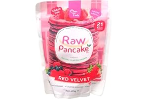 Raw Protein Pancake Red Velvet - CleanFoods - Avec Glucomannane - Low Carb - 425 g