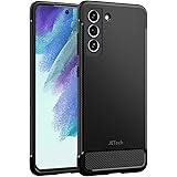 JETech Ultra Sottile Cover Compatibile con Samsung Galaxy S21 FE 5G 6,4 Pollici, Magro Cellulare Custodia con Assorbimento De
