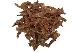 NEW BEER SNACK - Chicken Jerky - Filet de Poulet Séché - Viande Séchée Riche en Protéines - Snacks - Nourriture Américain - Cadeau Gourmand - Nourriture Humain - Sucré - 500 g