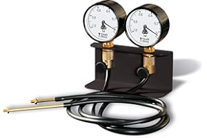 GZM TESTER SINCRO PER 2 CARBURATORI VACUOMETRO CRAFT-MEYER 2 QUADRANTI DA 0 A -1 BAR