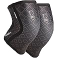 PICSIL Neoprene Knee Sleeve, Knee Brace for Stability and Compression, Stretchable Knee Pads for Training, Non-Slip, Breathable Knee Support Neoprene, Unisex, 1 Pair, 7mm Thick, Black, Extra Large