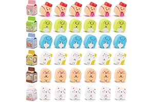 SKAMORI Scatola Sorpresa Gomma Regalini Fine Festa Compleanno (36 Pezzi), Originalità Festa di Compleanno Gomma per Bambini per Ragazzi e Ragazze