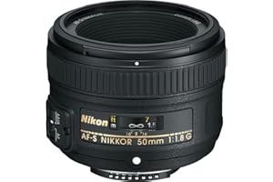 Nikon 2199 AF-S NIKKOR 50 mm 1:1,8G Objektiv (58mm Filtergewinde)