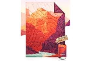 KingCamp Couverture de camping imperméable et légère, chaude par tous les temps, couverture thermique, pliable pour pique-nique, plage, randonnée, voiture, camping et intérieur, 200 x 145 cm, orange